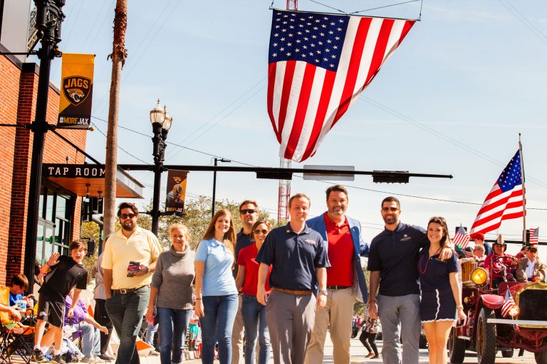 Law Offices of John Phillips in the 2016 Jacksonville Veterans Day Parade