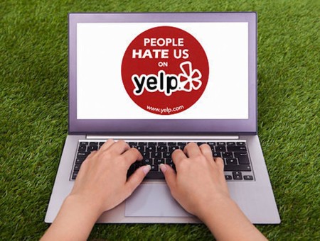 People hate up on Yelp
